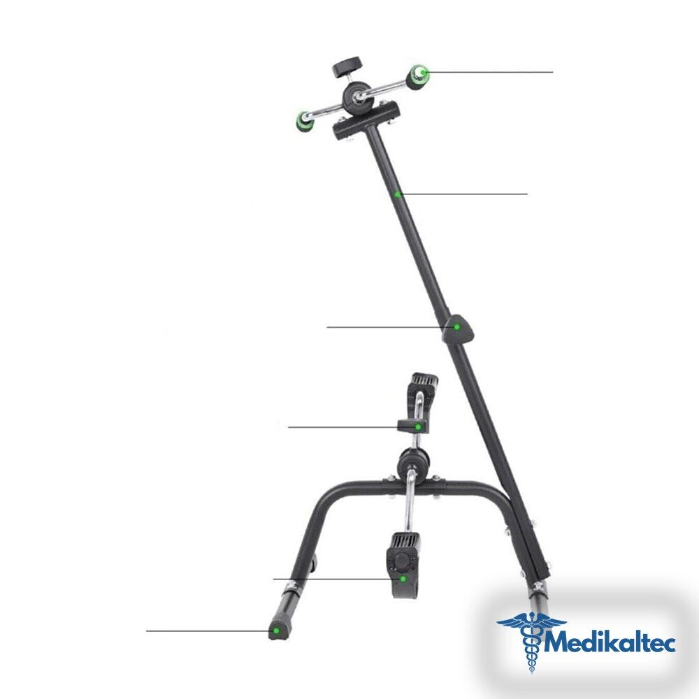 Medikaltec Çift Pedallı Basit Egzersiz Bisikleti Medikaltec3850 - Görsel 1 (Ön görünüm)