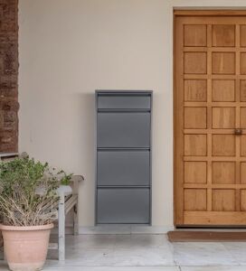 Medikaltec 3’lü Metal Ayakkabılık Ekstra (Antrasit) | Fonksiyonel ve Estetik Görünüm