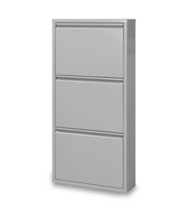 Medikaltec 3’lü Metal Ayakkabılık Geniş Gri | Göz Alıcı Tasarım ve Pratiklik