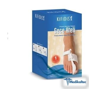Kifidis Halluks Valgus Gece Ateli SMALLH - Medikaltec Halluks Valgus Gece Ateli SMALL Medikaltec9528 - Görsel 1 (Ön görünüm)