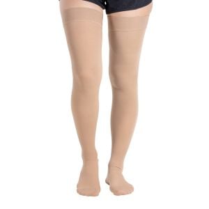 Medikaltec Ccl2 Diz Üstü Burnu Kapalı Varis Çorabı (Bej) NO:7