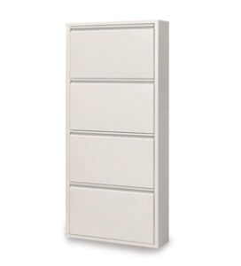 Medikaltec 4’lü Metal Ayakkabılık Geniş Krem | Kullanışlı, Sağlam ve Şık