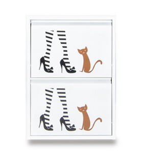 Medikaltec 2’li Metal Ayakkabılık (Beyaz-Çizme) | Dar Alanlar İçin Akıllı Çözüm