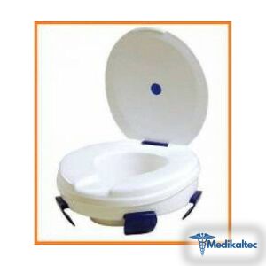 Medikaltec Clipper 3 Klozet Yükseltici Kapaklı - Görsel 1