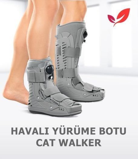 Medikaltec  Uzun Long Havalı Yürüme Yürüyüş Botu Cat Walker Stabilizasyon Ortezi MEDİUM
