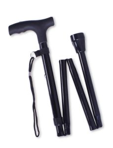 Bronz Katlanır Baston - Medikaltec Bronz Katlanır Baston