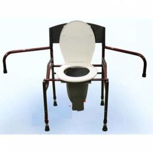 Yan Kol Açılır Portatif Hasta için seyya - Medikaltec Yan Kol Açılır Portatif Hasta için Seyyar Wc