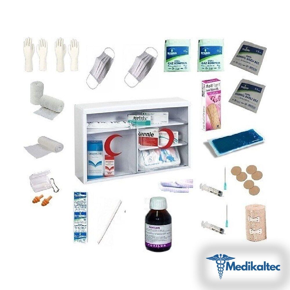 Medikaltec Plastik Ecza Dolabı Medikaltec2886 - Görsel 1 (Ön görünüm)