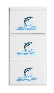 Medikaltec 3’lü Metal Ayakkabılık (Beyaz-Yunus) | Kolay Kurulum, Dayanıklı Yapı