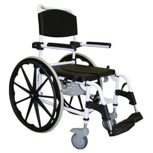 Poylin P617 Tekerlekli Banyo Tuvalet Sandalyesi - Medikaltec Tekerlekli Banyo Tuvalet Sandalyesi