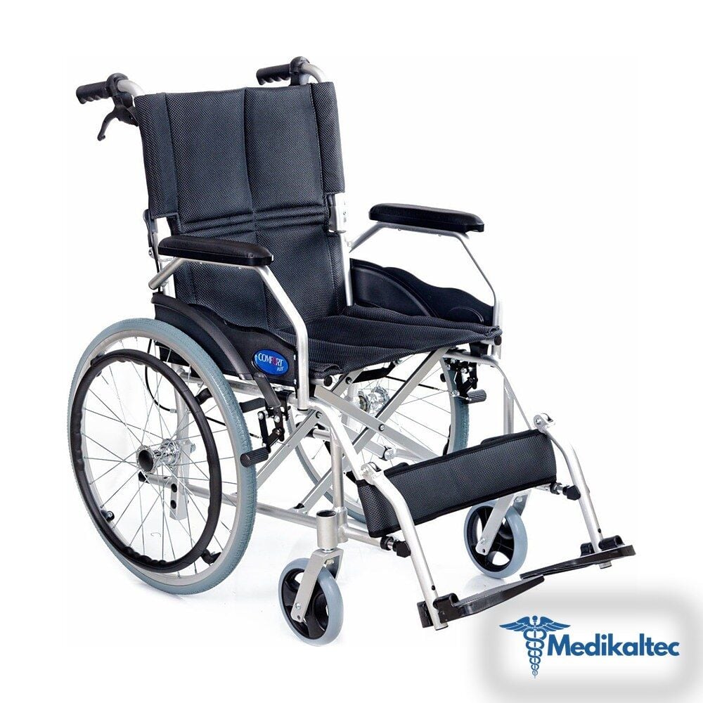 Medikaltec Comfort Plus Hafif Alüminyum Tekerlekli Sandalye - Görsel 1