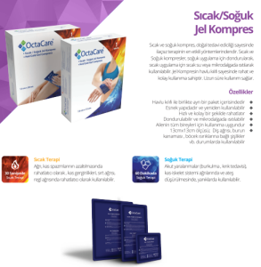 Medikaltec Sıcak/Soğuk Jel Kompres Termojel 13 cm x 13 cm Medikaltec4902 - Görsel 1 (Ön görünüm)