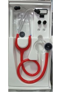 Medikaltec Yenidoğan Steteskop 4230 Pediatrik Kırmızı Stetoskop Ped.
