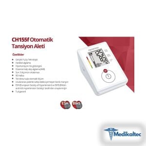 Medikaltec CH155f Üst Kol Tipi Otomatik Tansiyon Aleti 2 Yıl Garantili Medikaltec4909 - Görsel 2 (Ön görünüm)