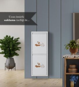 Medikaltec Çok Amaçlı Erzak Dolabı Beyaz 2’li | Günlük Kullanım İçin İdeal