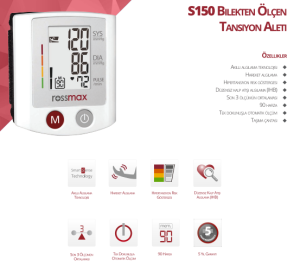 Medikaltec S150 Bilekten Ölçen Tansiyon Aleti Medikaltec4912 - Görsel 2 (Ön görünüm)