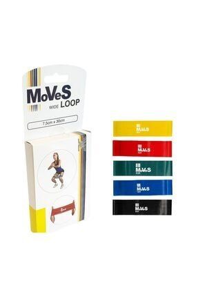 Medikaltec Kas Germe Güçlendirme Egzersi - Medikaltec Kas Germe Güçlendirme Egzersiz Pilates Bandı Set 5 AdetBand 7x5cmx ,5cm Loop