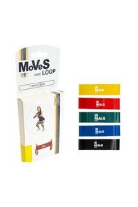 Medikaltec Kas Germe Güçlendirme Egzersi - Medikaltec Kas Germe Güçlendirme Egzersiz Pilates Bandı Set 5 AdetBand 7x5cmx ,5cm Loop