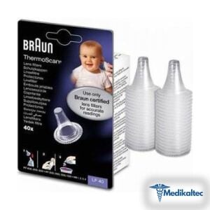 Braun LF 40 Termometre Yedek Filtresi 40 Adet Orijinal