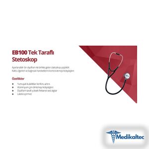 Medikaltec EB100 Tek taraflı Stetoskop Medikaltec4915 - Görsel 2 (Ön görünüm)