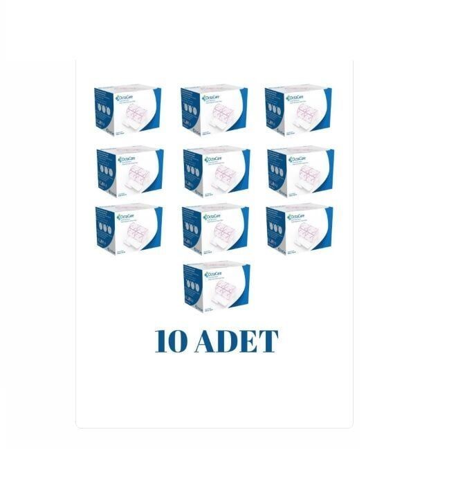 Medikaltec Esnek Tıbbi Plaster 10mx10cm 10 Adet Medikaltec1908 - Görsel 1 (Ön görünüm)