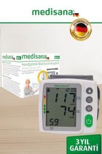 Medikaltec Alman Tasarım Dijital Geniş Ekranlı Aritmi Özellikli Saklama Kutulu Bilekten Ölçer Tansiyon Aleti