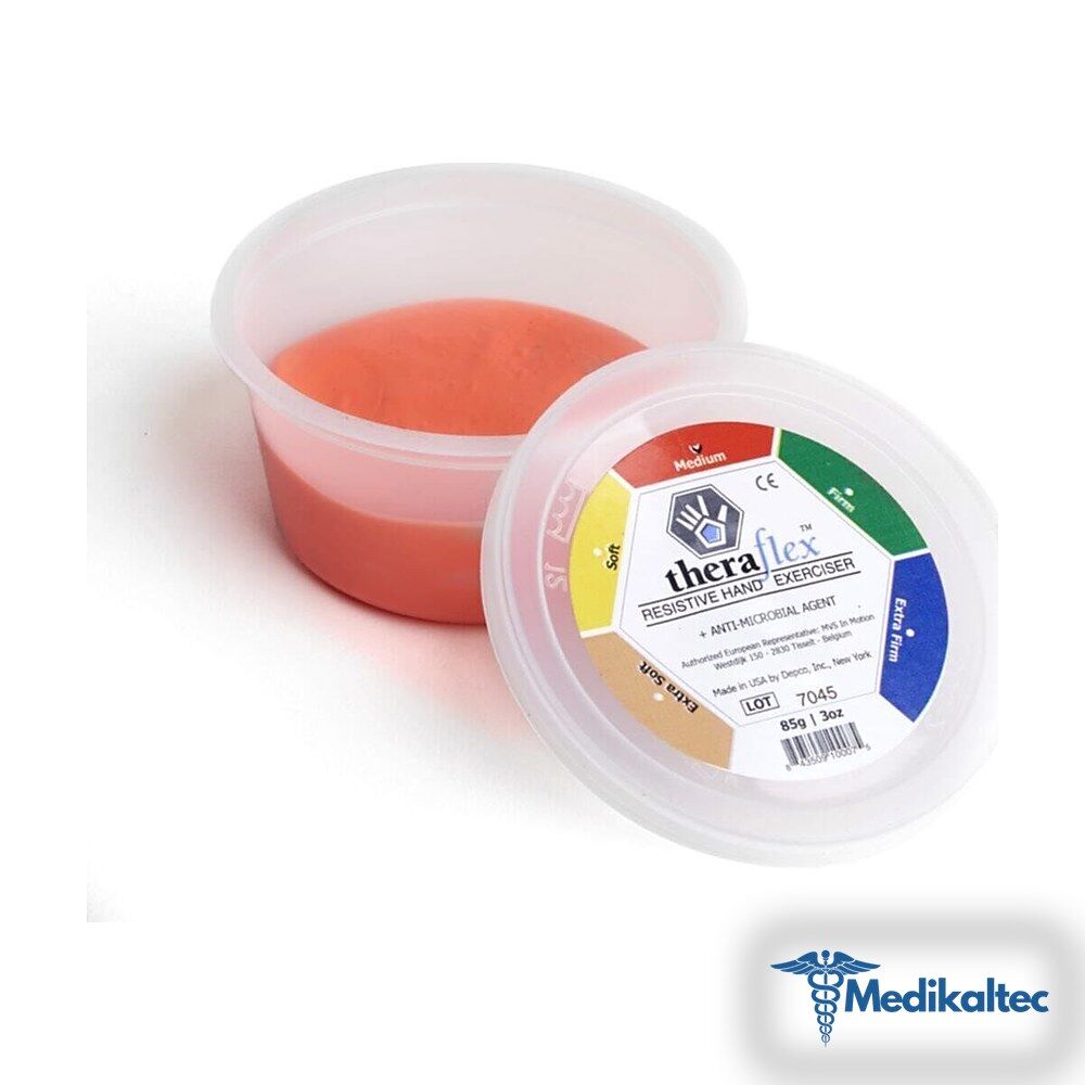 Medikaltec El Egzersiz Hamuru Kırmızı 57 Gr Medikaltec3913 - Görsel 1 (Ön görünüm)