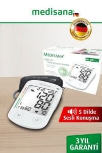 Medikaltec Pilli Geniş Ekran Türkçe Arapça Ingilizce Almanca Rusça Konuşan Kol Tipi Dijital Tansiyon Aleti Dij