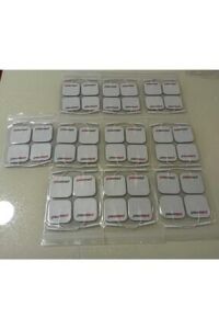 Medikaltec Kablolu Yedek Elektrot 5x5 Te - Medikaltec Kablolu Yedek Elektrot 5x5 Tens Pedi 4 Lü ( Paket )-- Tens Cihazı