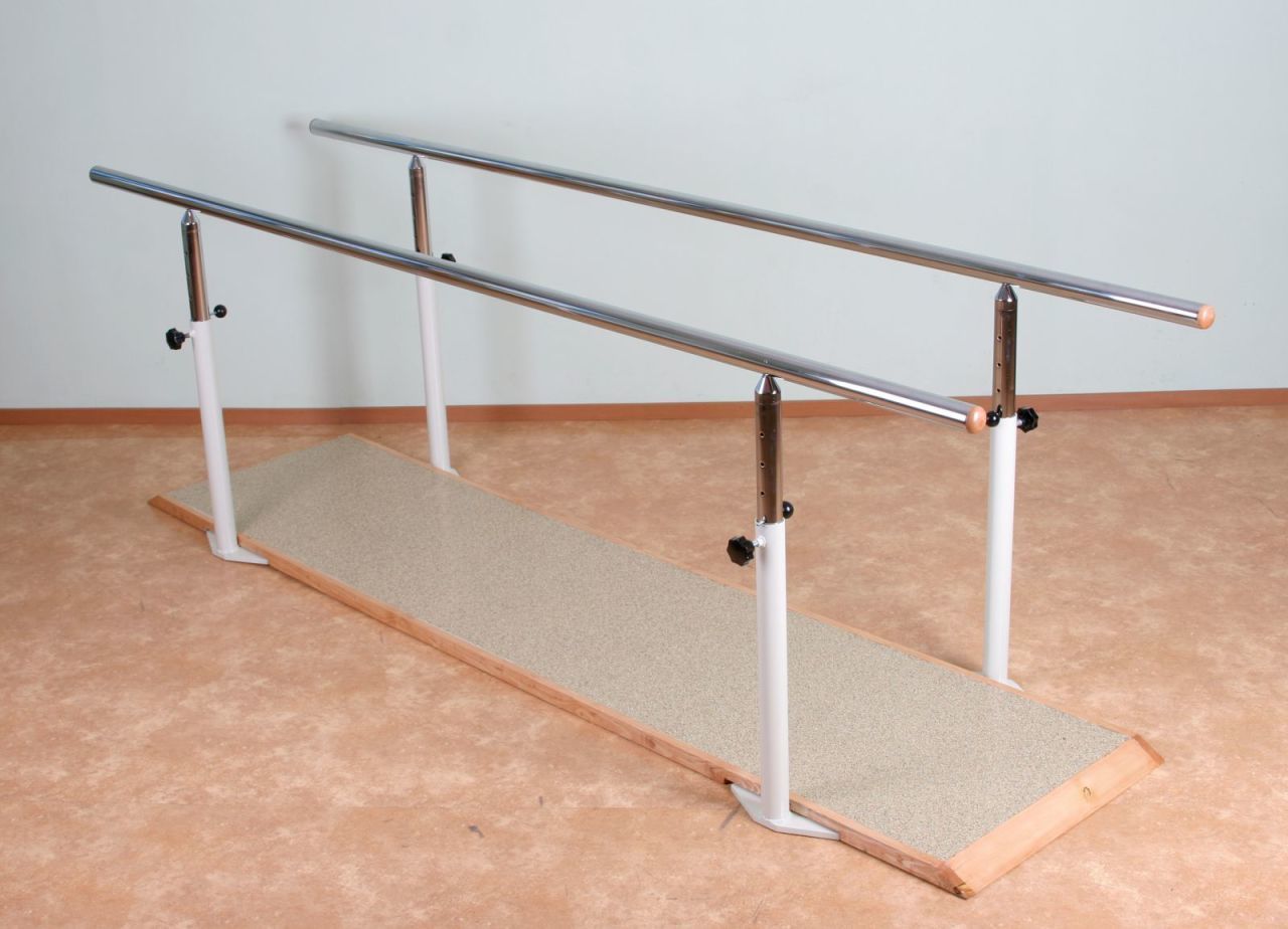 Paralel Bar 2,5 Metre 3 Metre 2,5 Metre - Medikaltec Paralel Bar 2,5 Metre Medikaltec9585 - Görsel 1 (Ön görünüm)
