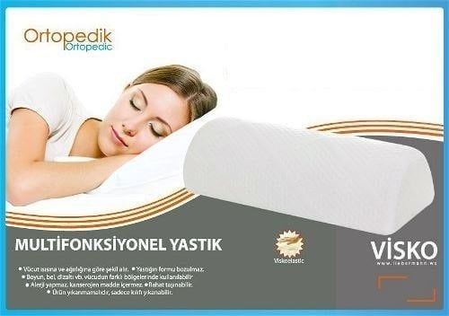 Medikaltec Yarım Silindir Horlama Yastığı Visko