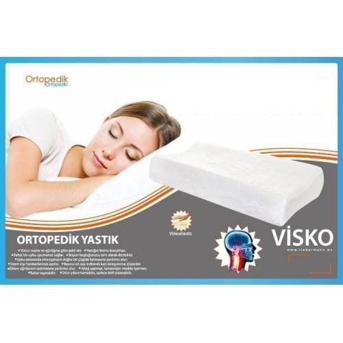 Ortopedik Yastik Visco 50x40 - Medikaltec Ortopedik Yastik Visco 50x40 Medikaltec6222 - Görsel 1 (Ön görünüm)