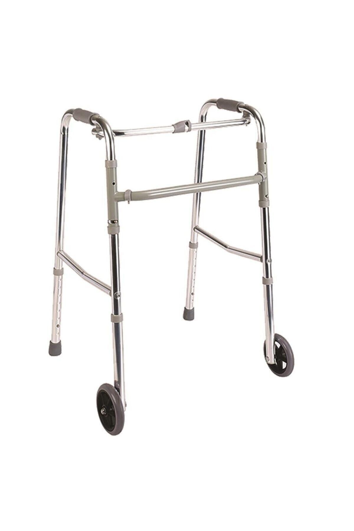 Medikaltec Ithal Alüminyum Tekerlekli Walker Medikaltec3926 - Görsel 1 (Ön görünüm)