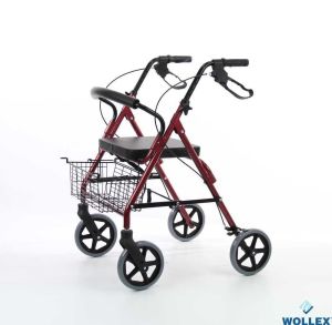 Aluminyum Tekerlekli Walker Aluminyum Te - Medikaltec Aluminyum Tekerlekli Walker Medikaltec7444 - Görsel 1 (Ön görünüm)