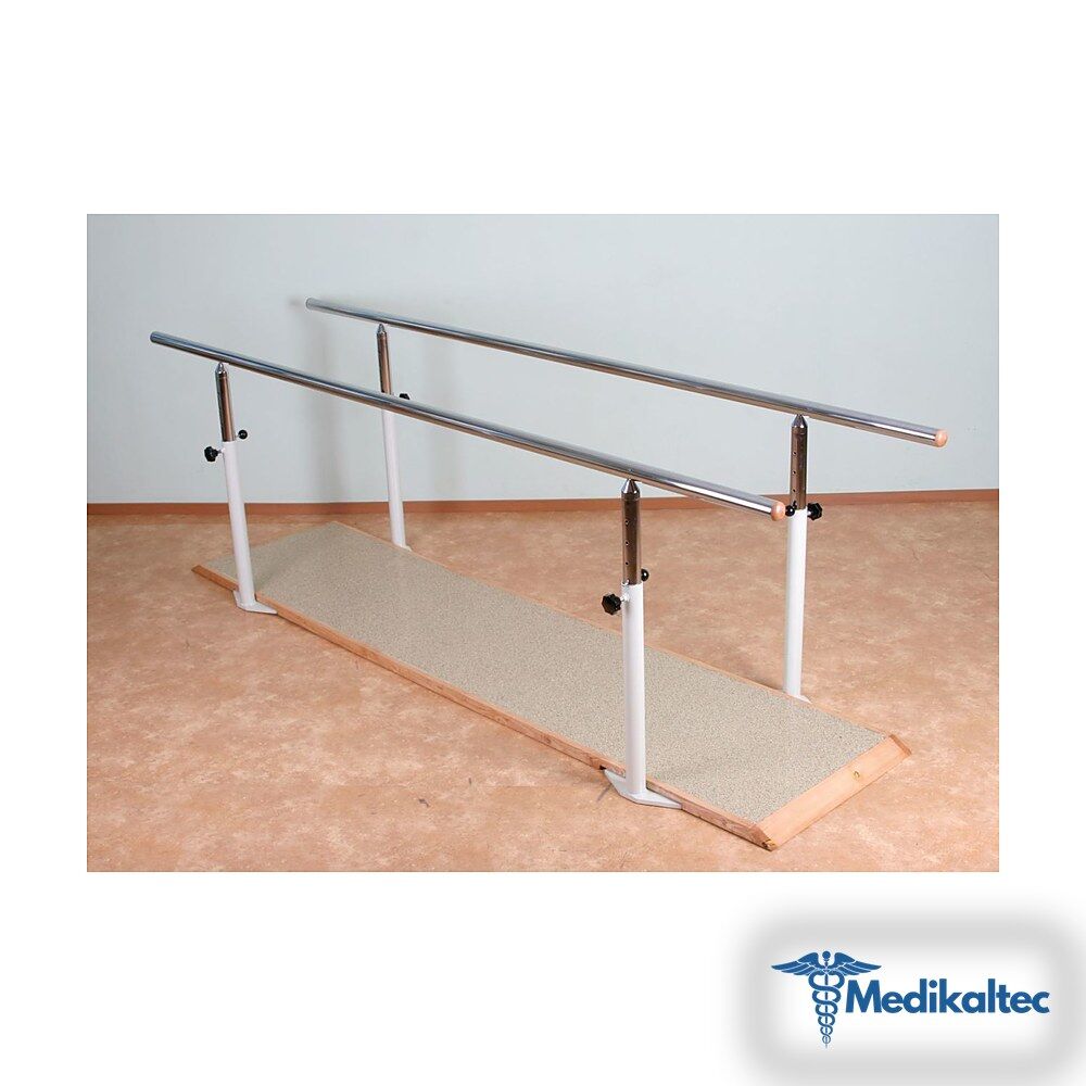 Paralel Bar 2 Metre 3 Metre 2,5 Metre Ve - Medikaltec Paralel Bar 2 Metre Medikaltec8580 - Görsel 1 (Ön görünüm)