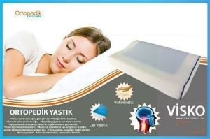 n Yastığı Özel dizaynı sayesinde boynunu - Medikaltec Visko Jelli Boyun Yastığı Medikaltec6224 - Görsel 2 (Ön görünüm)