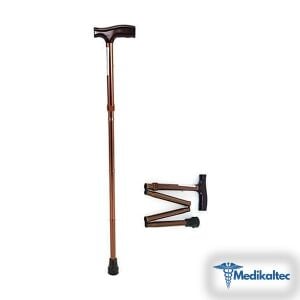 WG-W927 Aluminyum Katlanabilir BastonWOL - Medikaltec Aluminyum Katlanabilir Baston Medikaltec9594 - Görsel 1 (Ön görünüm)