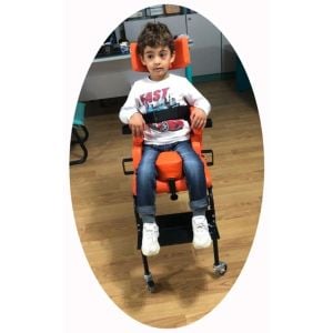 Engelli Çocuk Oturma Sandalyesi Tekerlek - Medikaltec Engelli Çocuk Oturma Sandalyesi Tekerlekli 2 İle 5 Yaş Arası…