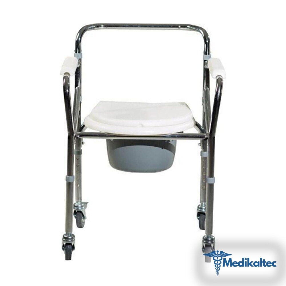 Medikaltec Medwlet Tekerlekli Klozetli Sandalye Ort-a-1023 Medikaltec3945 - Görsel 1 (Ön görünüm)