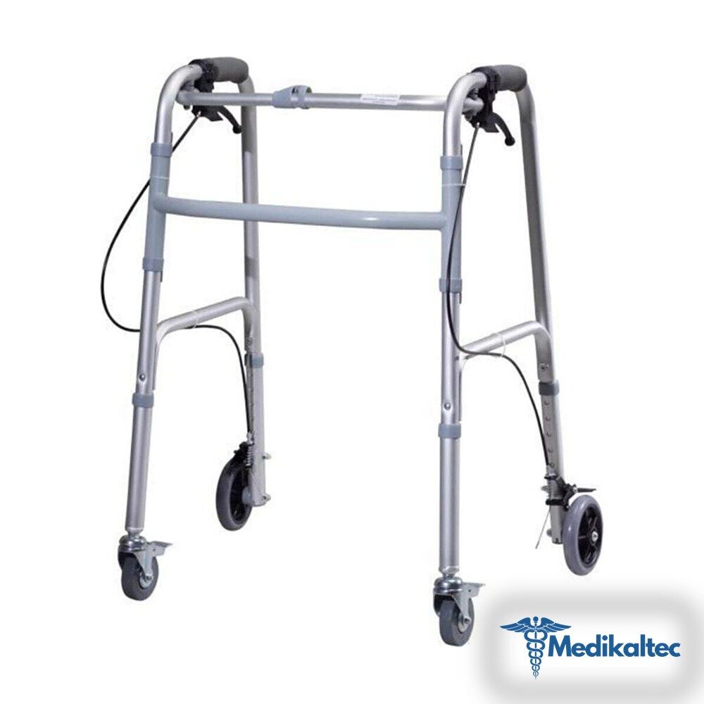 Medikaltec Ort-alüminyum Tekerlekli Walker Medikaltec3946 - Görsel 1 (Ön görünüm)
