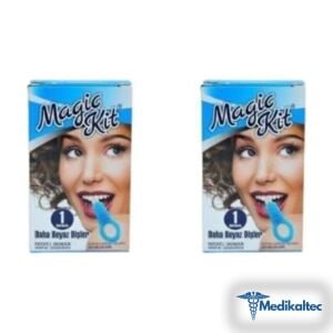 Medikaltec Diş Leke Silgisi 1 Aparatlı + 5 Yedek Süngerli Set X 2 Adet Medikaltec2946 - Görsel 1 (Ön görünüm)