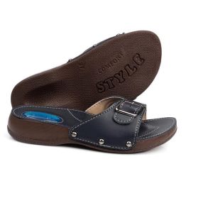 Topuk Dikeni Terliği Lacivert Topuk Dike - Medikaltec Topuk Dikeni Terliği Lacivert