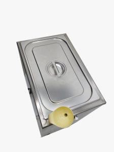 Paslanmaz 28 Litre Parafin Kazanı28 Litr - Medikaltec Paslanmaz Litre Parafin Kazanı Medikaltec8607 - Görsel 2 (Ön görünüm)