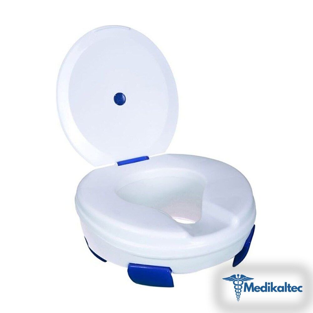 Medikaltec Kapaklı Lüx Klozet Yükselticisi 11 cm Medikaltec2965 - Görsel 1 (Ön görünüm)