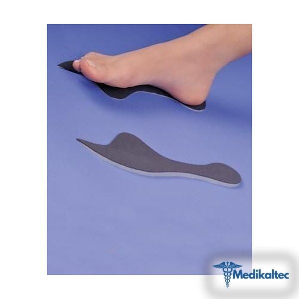 Medikaltec Yapışan Silikon Medial Lateral Desteği Ayak MEDİUM Medikaltec953 - Görsel 1 (Ön görünüm)
