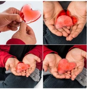 Detaylı Ürün Açıklaması: Sihirli Isıtıcı - Sihirli Isıtıcı Jel Cep Soba Isıtıcı Kalp Şekilli El Cep Isıtma