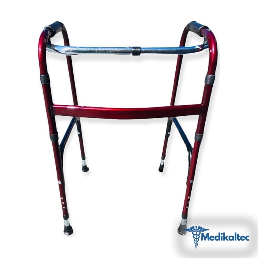Medikaltec Metal Walker Yürüteç Katlanabilir Haraketli Medikaltec2975 - Görsel 1 (Ön görünüm)