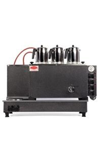 Tiryaki Marka (DOĞALGAZ+ELK) 3 Demlikli Statik Boyalı  Tamotomatik Çay Kazanı