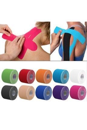 Medikaltec Ağrı Bandı 5cm X 5 Mtr -mavi  - Medikaltec Ağrı Bandı 5cm X 5 Mtr -mavi RenkKınesıo Tape