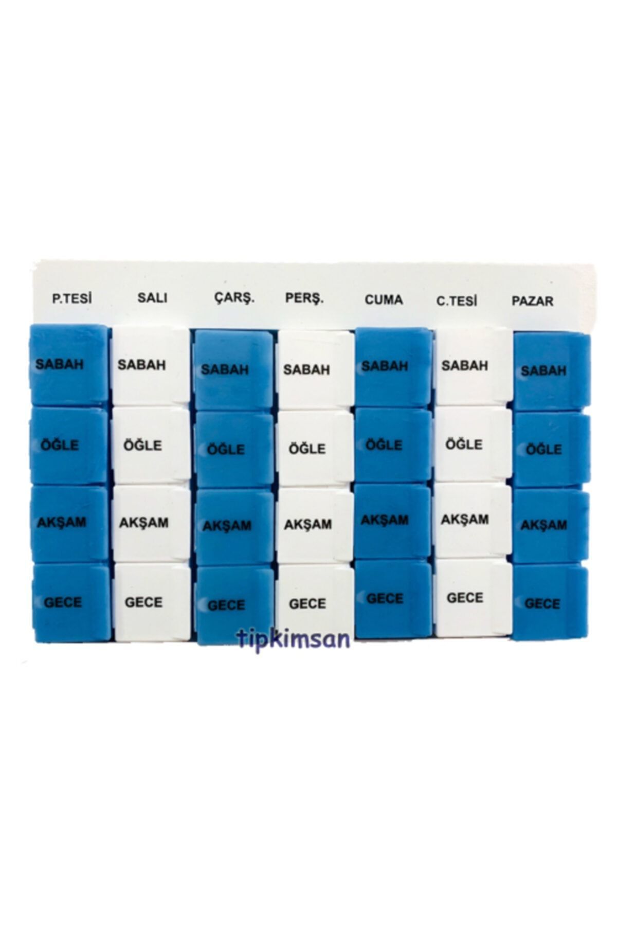 Medikaltec Haftalık Ilaç Saklama Kutusu  28 Gözlü